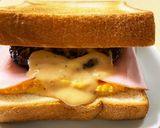 簡単！ハンバーグたまごサンドイッチ作り方5写真