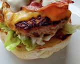 ベーコンチーズバーガー♪作り方3写真