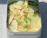 メスティンでたけのこご飯(キャンプ飯)作り方3写真