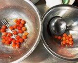 酸味と渋みを活かした小粒さくらんぼジャム作り方3写真