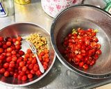 酸味と渋みを活かした小粒さくらんぼジャム作り方7写真