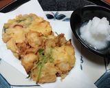 シーフードミックスで＊海鮮かき揚げ作り方10写真