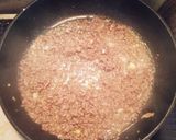 簡単☆挽き肉と大葉のペペロンチーノ作り方2写真