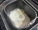 メスティンと固形燃料1個でパン焼きました作り方1写真