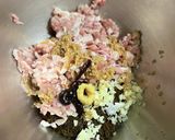 もずく入り餃子♪作り方3写真