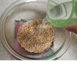 しらすと大葉のオートミール炒飯作り方1写真