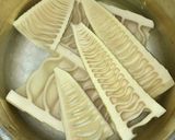 筍の煮物でこいのぼり作り方1写真