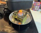 メスティンと固形燃料1個でパン焼きました作り方29写真