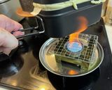 メスティンと固形燃料1個でパン焼きました作り方30写真