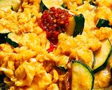 【簡単】ズッキーニと卵のチーズ炒め作り方7写真