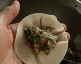 もずく入り餃子♪作り方6写真
