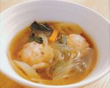 いか団子と春雨の具だくさんスープ　作り方6写真