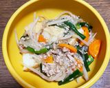 厚揚げのひき肉野菜あんかけ作り方8写真