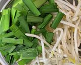 コチジャン味のもやし炒め（もやし丼）作り方1写真
