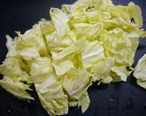 簡単！春キャベツとツナのゴマ風味サラダ作り方1写真