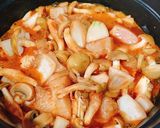 無水鍋de簡単♪チキンの赤ワイン煮作り方5写真