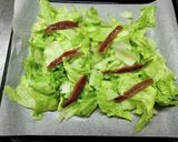 ワインに合う♪アンチョビレタス作り方1写真