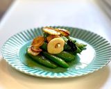 スナップエンドウのピリ辛にんにく炒め作り方6写真
