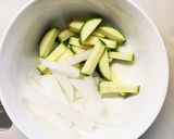 レンジ肉無白菜ズッキーニこってり回鍋肉風作り方7写真