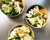 レンジ肉無白菜ズッキーニこってり回鍋肉風作り方11写真