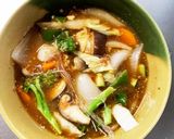 レンジ肉無白菜ズッキーニこってり回鍋肉風作り方16写真