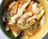 レンジ肉無白菜ズッキーニこってり回鍋肉風作り方19写真
