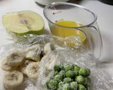 えんどう豆のグリーンスムージー作り方2写真