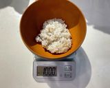 基本は五色、今日は六色。朝のばくだんご飯作り方1写真