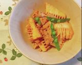豚バラと春野菜のハリッサ炒め作り方10写真