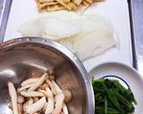 揚げ玉キツネどんぶり作り方1写真
