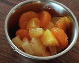 おうちカフェ★フルーツてんこ盛り牛乳かん作り方5写真