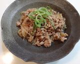 しらたきと豚ミンチの甘辛炒め煮作り方6写真