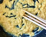 味噌仕立て＊卵と鶏ひき肉の三色そぼろ丼作り方5写真