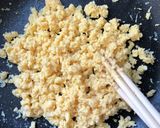 味噌仕立て＊卵と鶏ひき肉の三色そぼろ丼作り方6写真