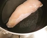鶏ササミ中華風お粥さん作り方1写真