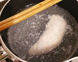 鶏ササミ中華風お粥さん作り方2写真