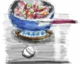 ネギのせ豚丼作り方2写真