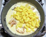 鶏もも肉とさつま芋のマカロニグラタン作り方7写真