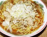 ゆで豚ラーメン（市販の生麺とスープ）作り方8写真