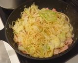 春キャベツとベーコンのペペロンチーノ作り方5写真