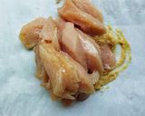 ヘルシー☆鶏むね肉のみりん粕味噌漬け作り方2写真