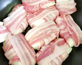 【肉巻き豆腐】少ない肉でボリュームおかず作り方2写真