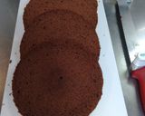 ミントクリームの生デコケーキ作り方5写真