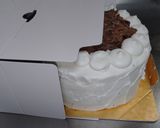 ミントクリームの生デコケーキ作り方27写真