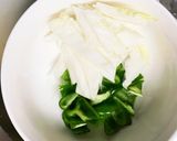 レンジ肉無豆腐まるでハンバーグ味野菜炒め作り方9写真