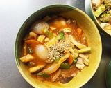 レンジ肉無豆腐まるでハンバーグ味野菜炒め作り方18写真