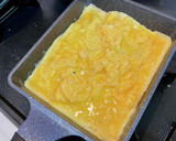 とろーり♪海苔とチーズの玉子焼き作り方2写真