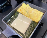とろーり♪海苔とチーズの玉子焼き作り方5写真