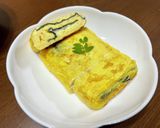 とろーり♪海苔とチーズの玉子焼き作り方7写真