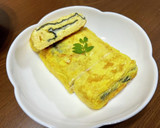 とろーり♪海苔とチーズの玉子焼き作り方7写真